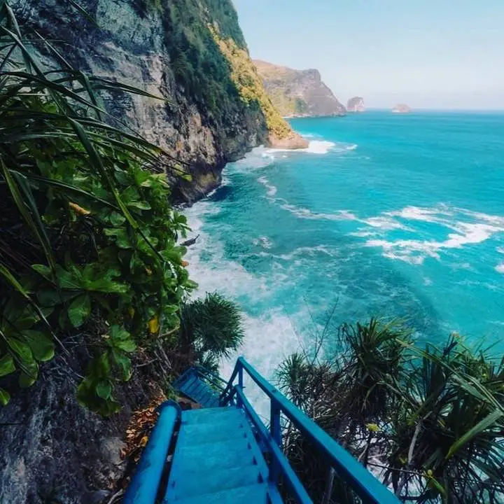 Guyangan Waterfall Cliff