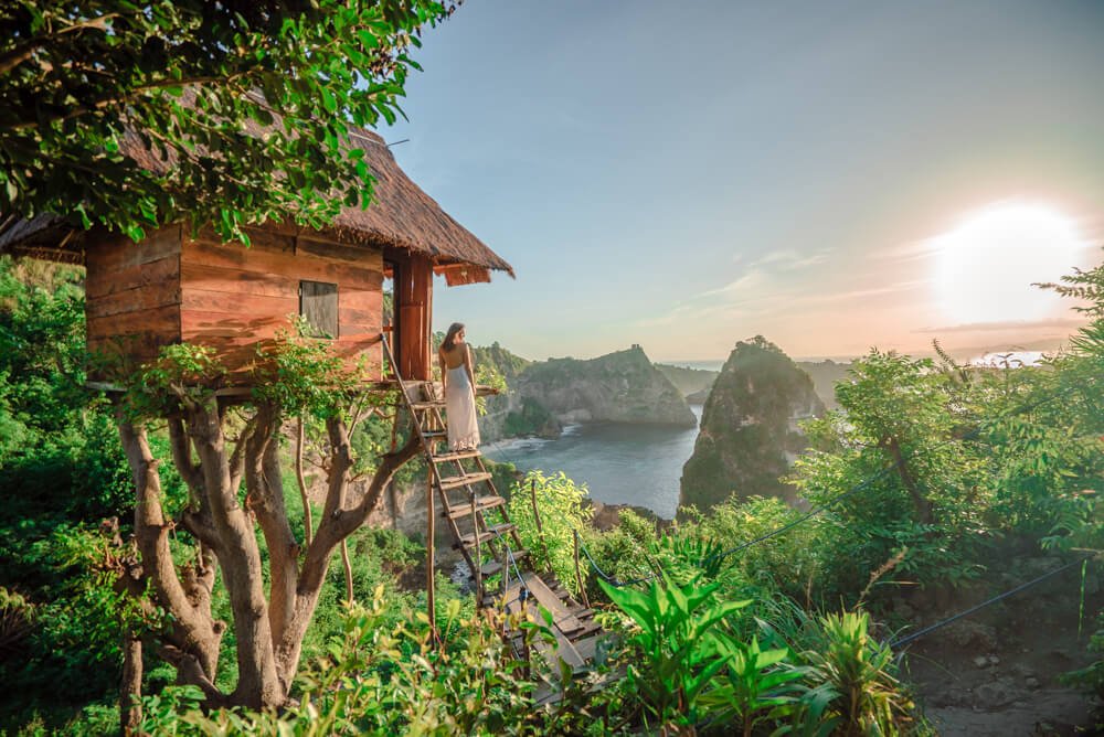 Rumah Pohon Treehouse Sunset