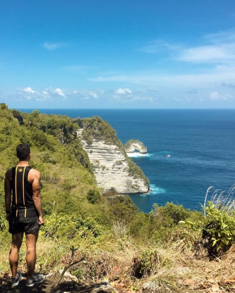 Seganing Waterfall Man