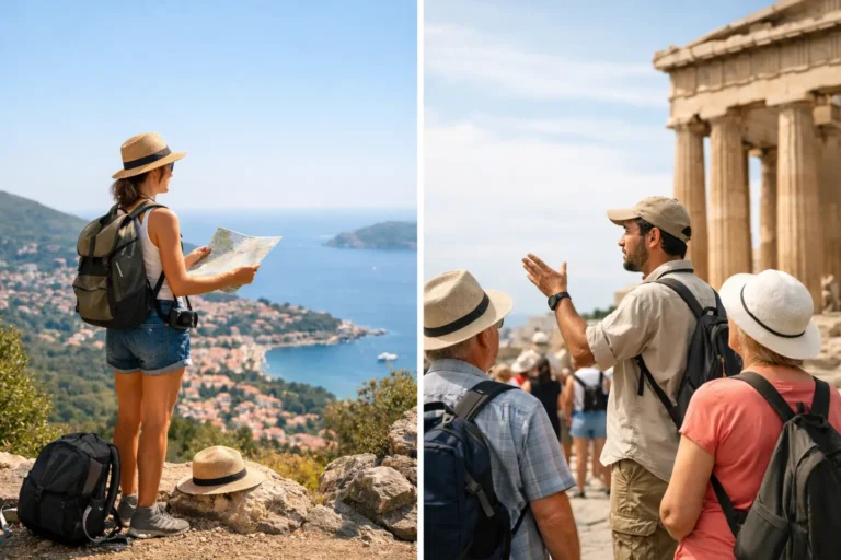 Independent Travel vs Guided Tours