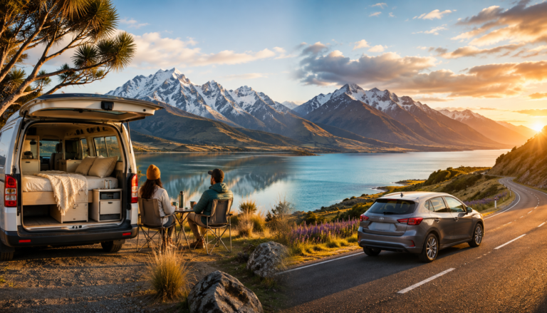 Exploring New Zealand by Campervan vs. Car